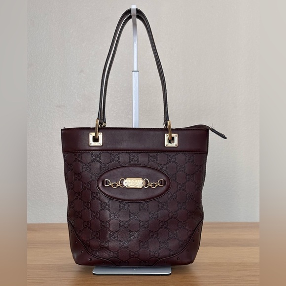 Gucci Handbags - Gucci Guccissima Small Tote Bag